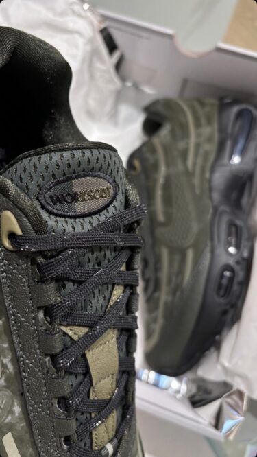 【2025年 5月下旬 発売予定】WORKSOUT × NIKE AIR MAX 95 (ワークスアウト ナイキ エア マックス 95) [WO1999-001]