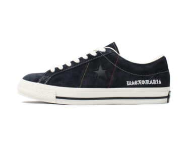 WACKO MARIA × CONVERSE ONE STAR SUEDE "JAPAN EXCLUSIVE/Black"が2025年 5/17 発売 (ワコマリア コンバース ワンスター "ジャパン エクスクルーシブ" 2025年 春夏)