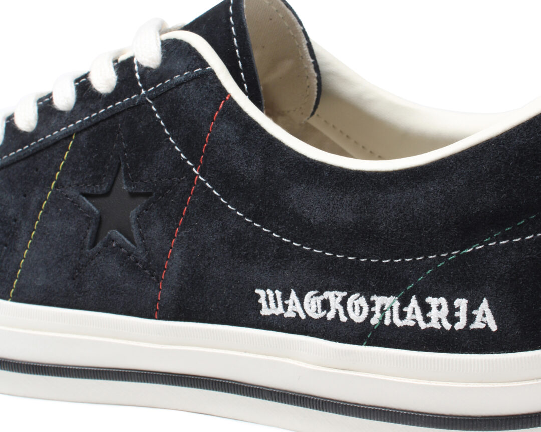 WACKO MARIA × CONVERSE ONE STAR SUEDE “JAPAN EXCLUSIVE/Black”が2025年 5/17 発売 (ワコマリア コンバース ワンスター “ジャパン エクスクルーシブ” 2025年 春夏)