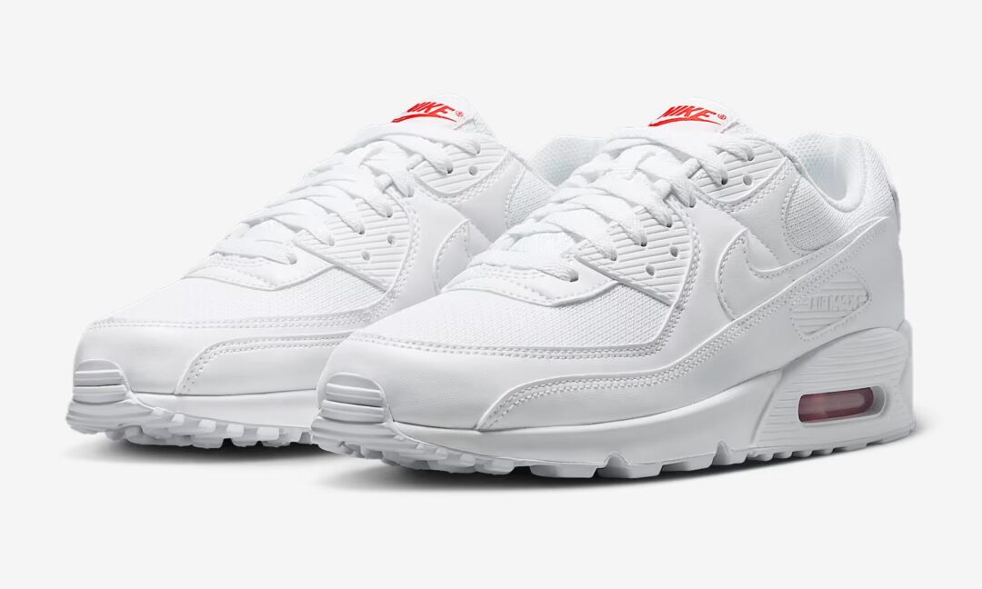 【2025年 6/30 発売】NIKE AIR MAX 90 “White/Light Crimson” (ナイキ エア マックス 90 “ホワイト/ライトクリムゾン”) [DM0029-118]