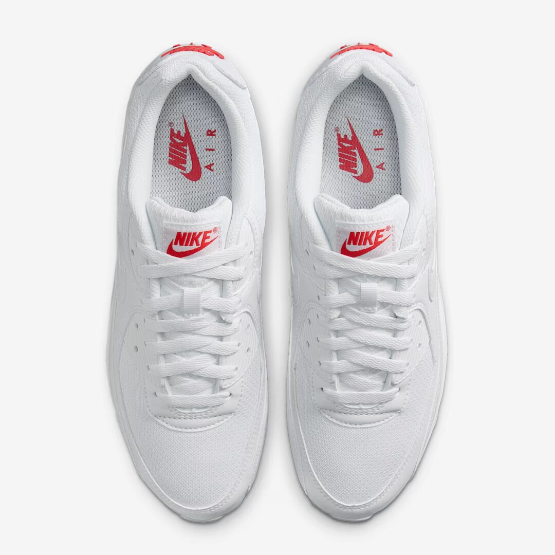 【2025年 6/30 発売】NIKE AIR MAX 90 “White/Light Crimson” (ナイキ エア マックス 90 “ホワイト/ライトクリムゾン”) [DM0029-118]