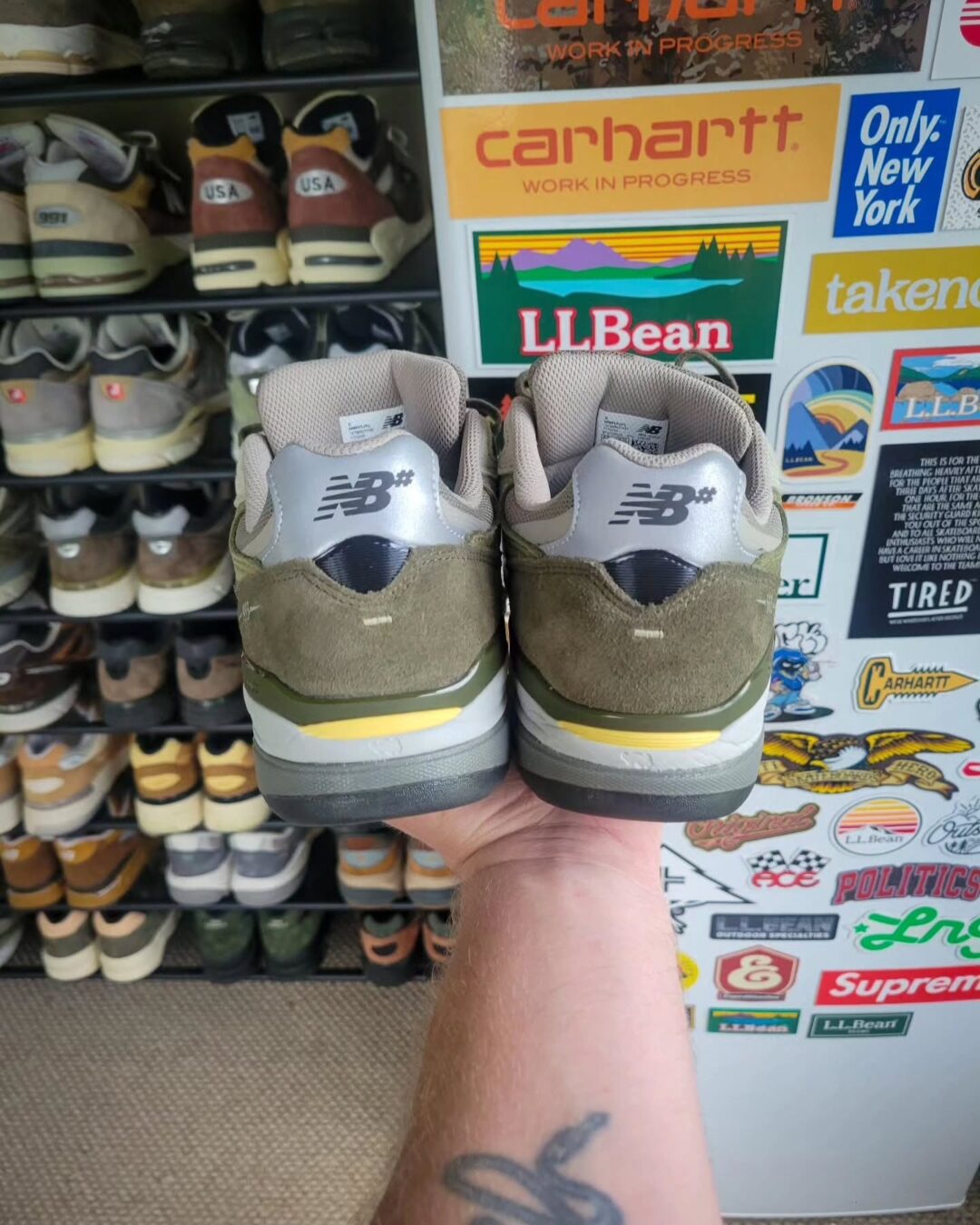 【2025年 発売予定】Andrew Reynolds x New Balance Numeric NM933 JKL “Olive” (アンドリュー・レイノルズ ニューバランス ヌメリック) [NM933JKL]