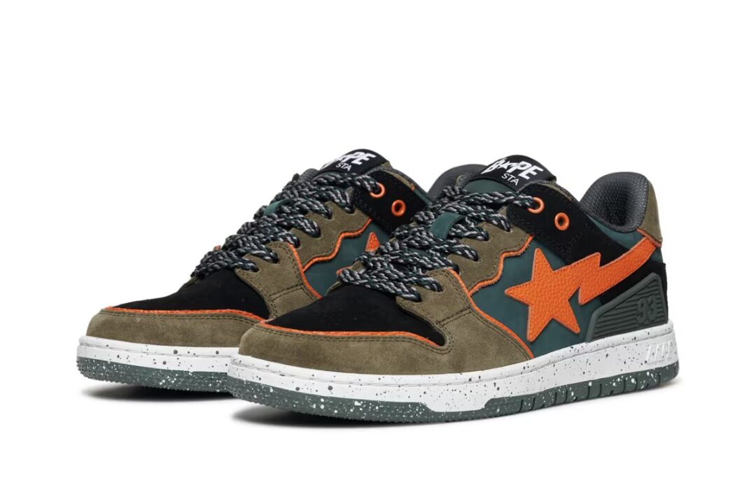 夕暮れの空を思わせる A BATHING APE SK8 STA #1 が2025年 6/28 発売 (ア ベイシング エイプ)
