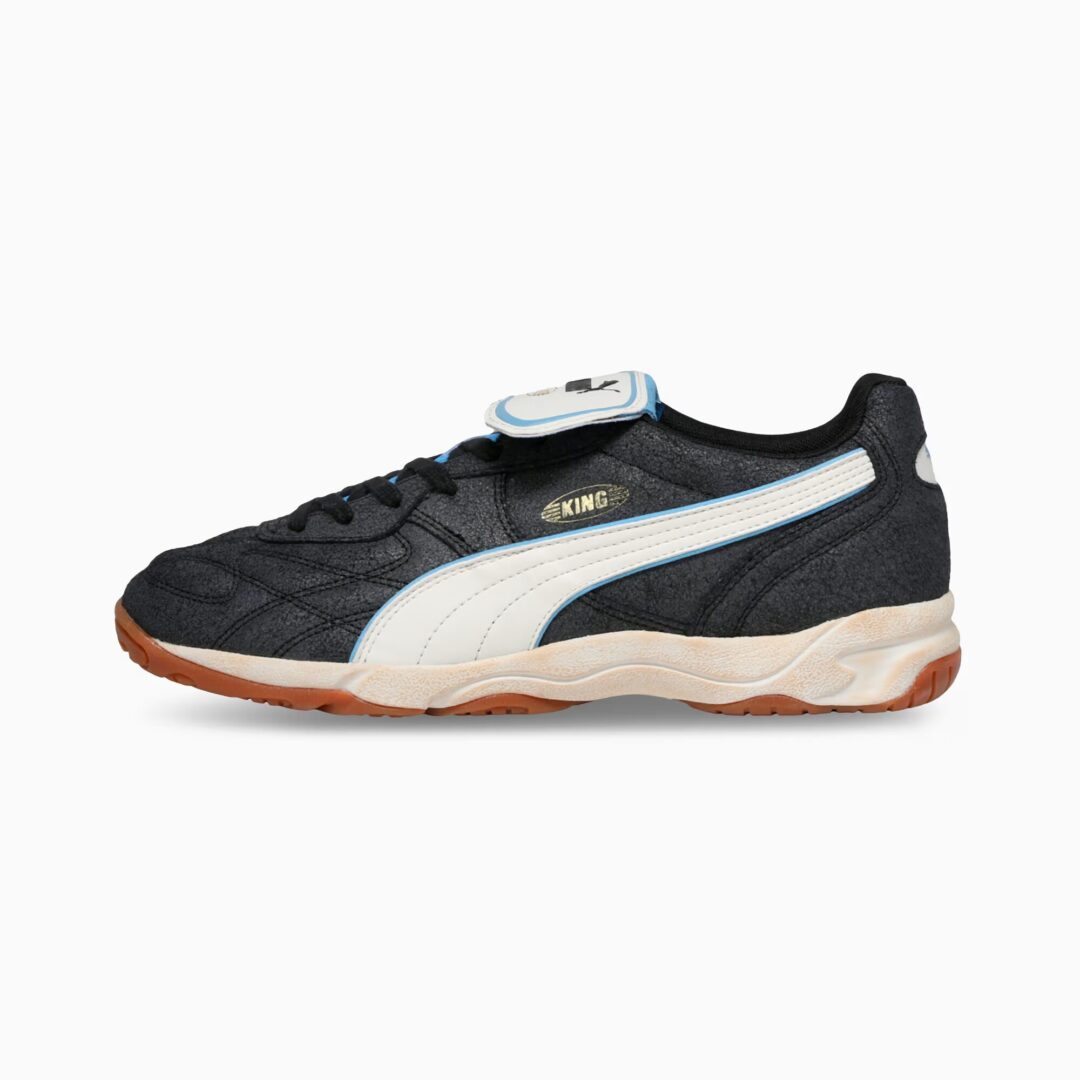 【2025年 6/29 発売】PUMA KING INDOOR “Black/White” (プーマ キング インドア “ブラック/ホワイト”) [403628-01]