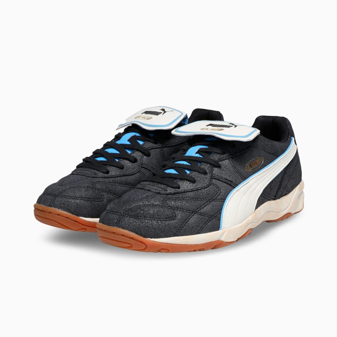 【2025年 6/29 発売】PUMA KING INDOOR “Black/White” (プーマ キング インドア “ブラック/ホワイト”) [403628-01]