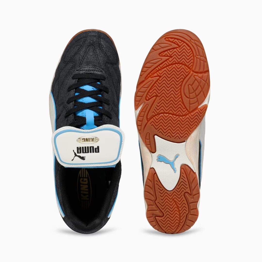 【2025年 6/29 発売】PUMA KING INDOOR “Black/White” (プーマ キング インドア “ブラック/ホワイト”) [403628-01]