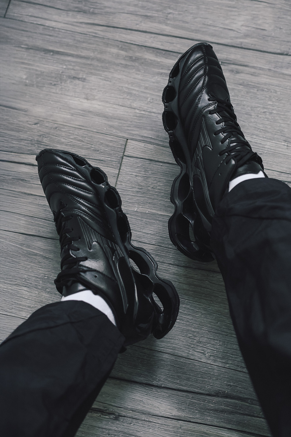 【2025年 6/27 発売】Mizuno WAVE PROPHECY MORELIA NEO “Black” (ミズノ ウェーブ プロフェシー モレリア ネオ “ブラック”) [D1GD2551-01]
