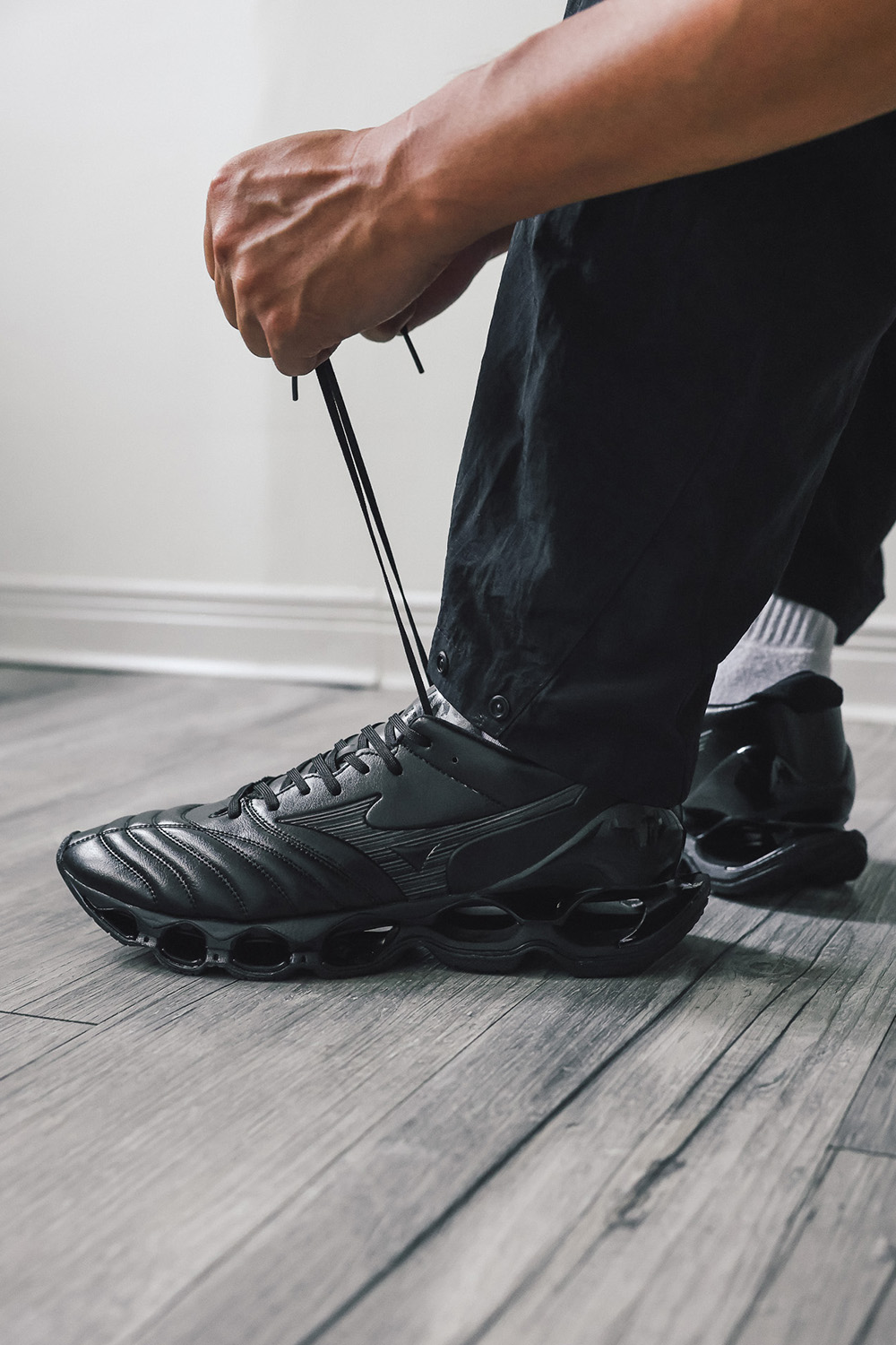 【2025年 6/27 発売】Mizuno WAVE PROPHECY MORELIA NEO “Black” (ミズノ ウェーブ プロフェシー モレリア ネオ “ブラック”) [D1GD2551-01]