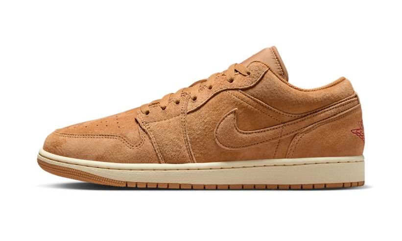 【2025年 9月 発売予定】NIKE W AIR JORDAN 1 LOW “Flax/Varsity Red” (ナイキ エア ジョーダン 1 ロー “フラックス/バーシティレッド″) [HV4089-200]