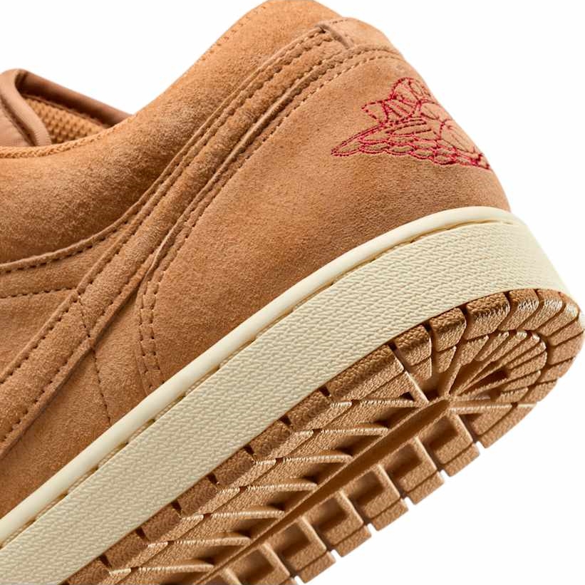 【2025年 9月 発売予定】NIKE W AIR JORDAN 1 LOW “Flax/Varsity Red” (ナイキ エア ジョーダン 1 ロー “フラックス/バーシティレッド″) [HV4089-200]