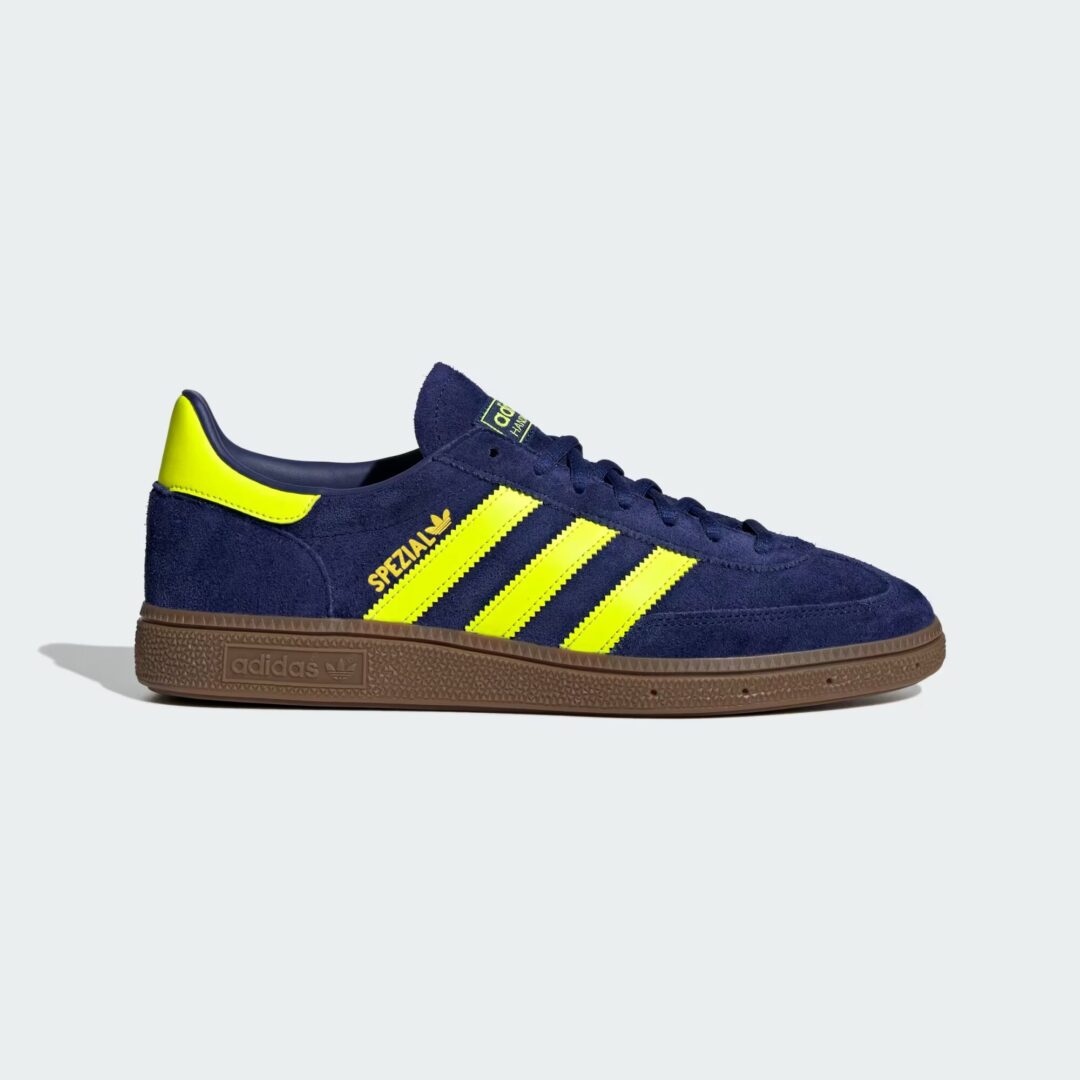 【2025年 6/27 発売】adidas Originals HANDBALL SPEZIAL “Victory Blue/Solar Yellow/Gold Metallic” (アディダス オリジナルス ハンドボール スペツィアル “ブルー/イエロー/ゴールド”) [JR3845]