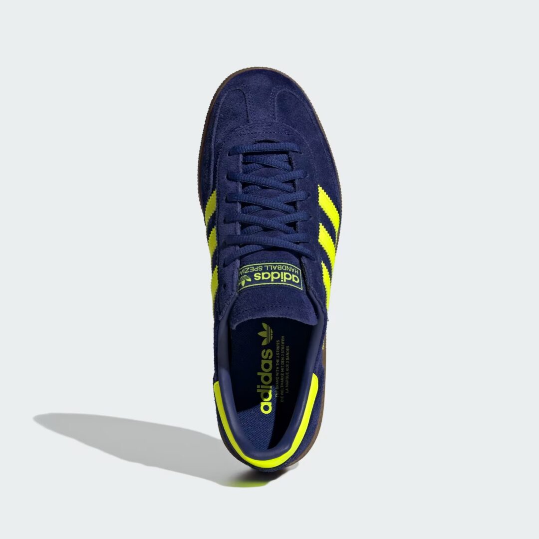 【2025年 6/27 発売】adidas Originals HANDBALL SPEZIAL “Victory Blue/Solar Yellow/Gold Metallic” (アディダス オリジナルス ハンドボール スペツィアル “ブルー/イエロー/ゴールド”) [JR3845]