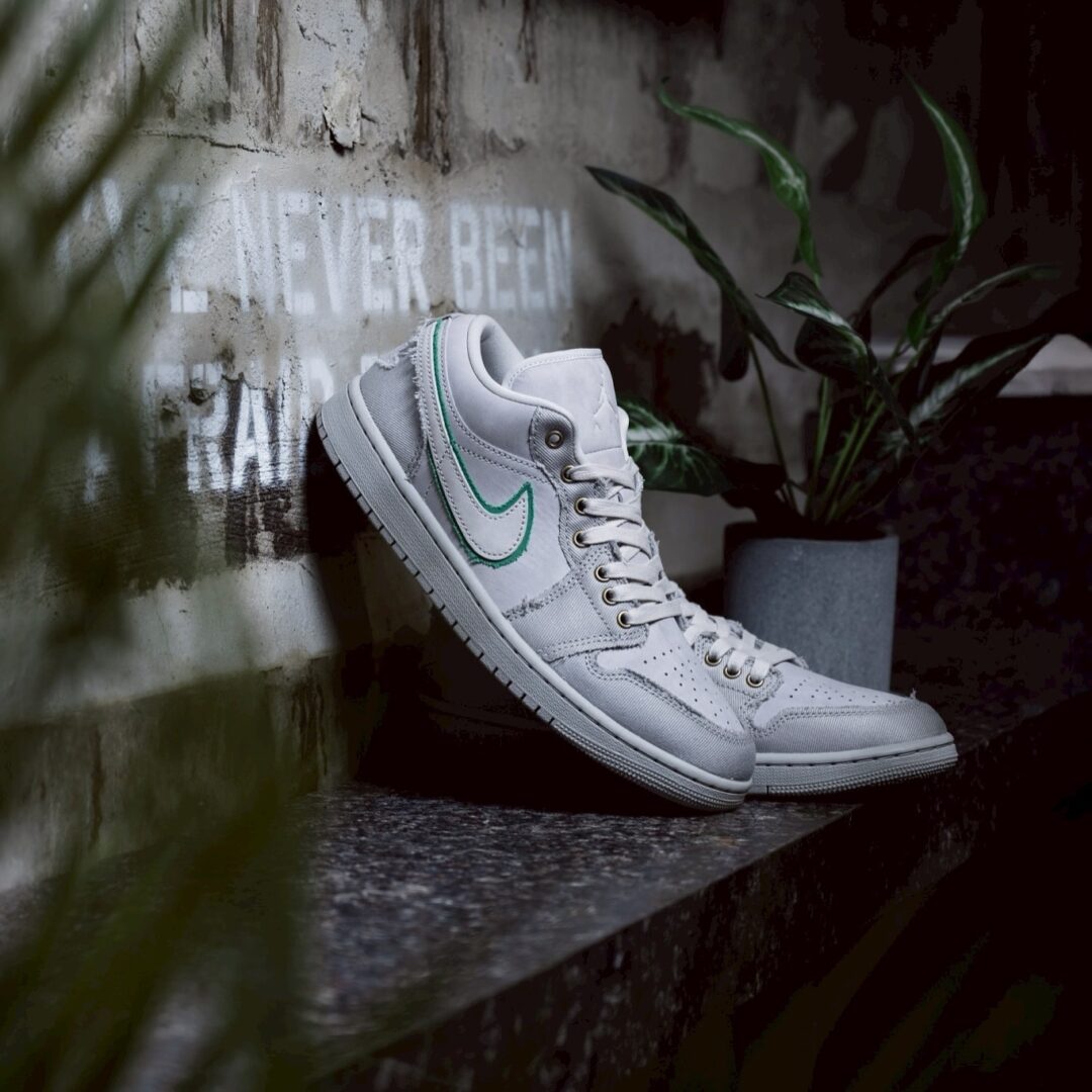 【2025年 6/14 発売】NIKE W AIR JORDAN 1 LOW SE "Grey/Green" (ナイキ エア ジョーダン ロー "グレー/グリーン") [IH3369-077]