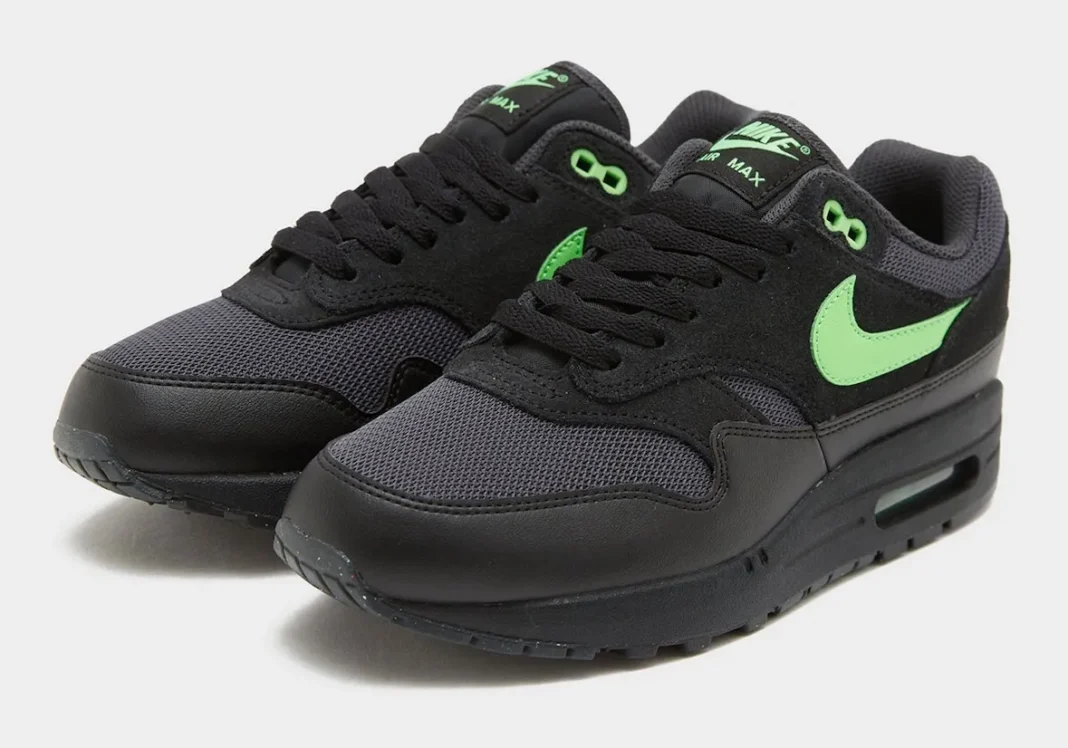 【2025年 発売予定】NIKE AIR MAX 1 “Black/Electric Green” (ナイキ エア マックス 1 “ブラック/エレクトリックグリーン”)