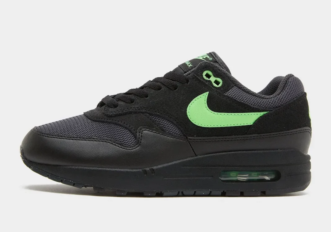 【2025年 発売予定】NIKE AIR MAX 1 “Black/Electric Green” (ナイキ エア マックス 1 “ブラック/エレクトリックグリーン”)
