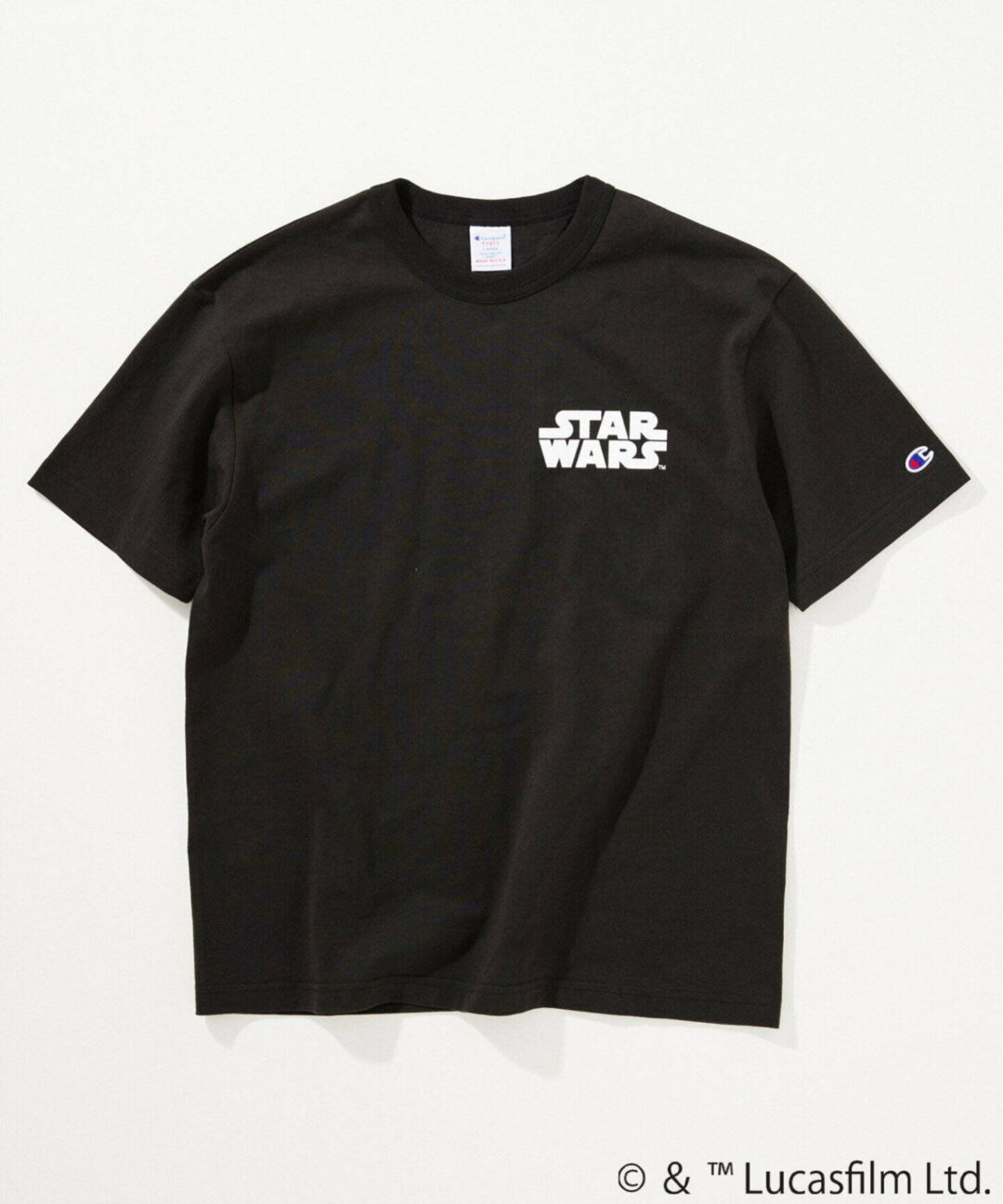 STAR WARS × Champion × JOURNAL STANDARD relume 別注 T1011 プリントTシャツが2025年 8月中旬 発売 (スターウォーズ チャンピオン ジャーナルスタンダード)