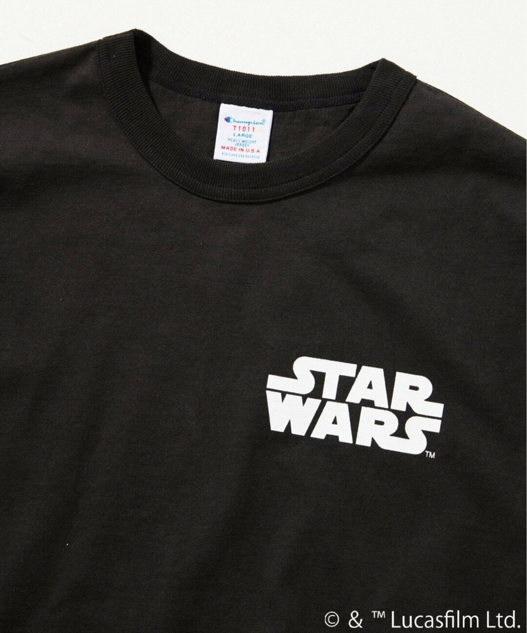 STAR WARS × Champion × JOURNAL STANDARD relume 別注 T1011 プリントTシャツが2025年 8月中旬 発売 (スターウォーズ チャンピオン ジャーナルスタンダード)