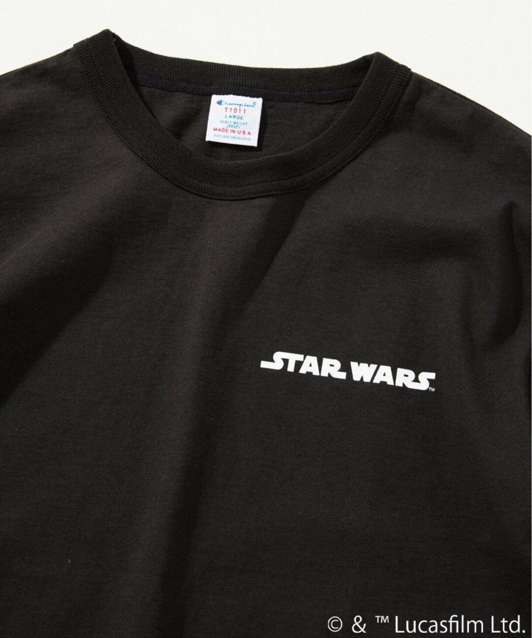 STAR WARS × Champion × JOURNAL STANDARD relume 別注 T1011 プリントTシャツが2025年 8月中旬 発売 (スターウォーズ チャンピオン ジャーナルスタンダード)