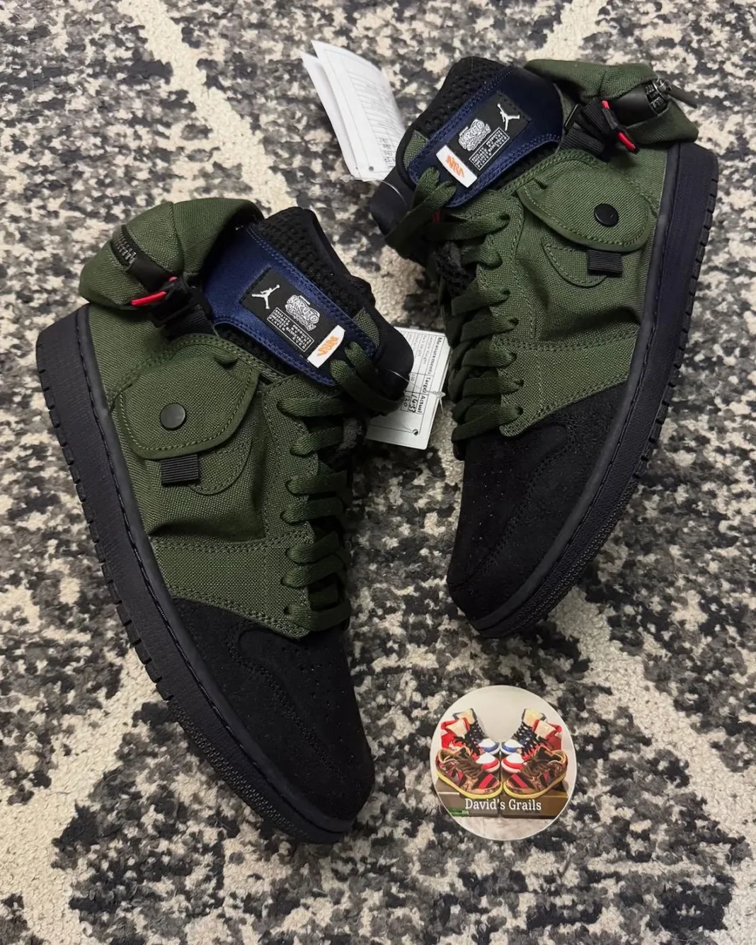 NARUTO × NIKE AIR JORDAN 1 HIGH UTILITY サンプルモデルが公開 (ナルト ナイキ エア ジョーダン 1 ハイ ユーティリティ)