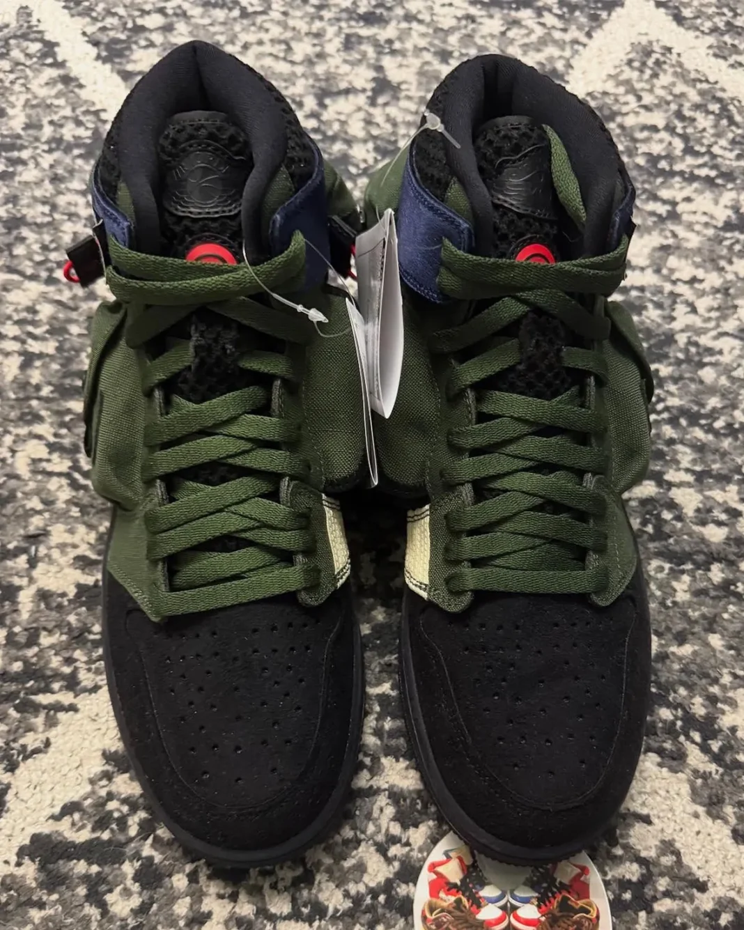 NARUTO × NIKE AIR JORDAN 1 HIGH UTILITY サンプルモデルが公開 (ナルト ナイキ エア ジョーダン 1 ハイ ユーティリティ)