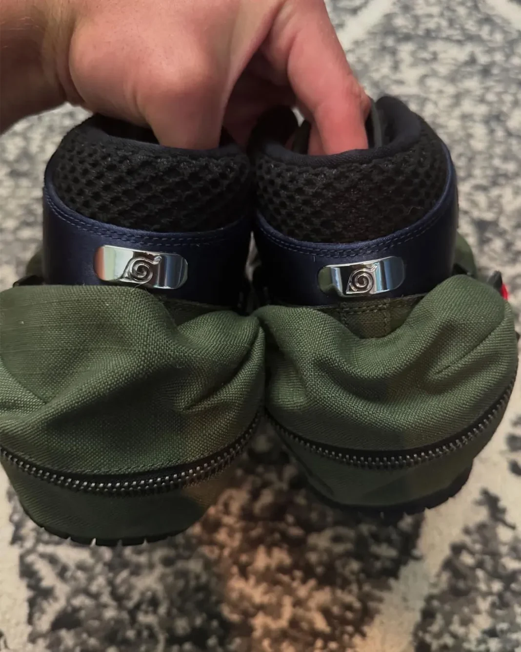 NARUTO × NIKE AIR JORDAN 1 HIGH UTILITY サンプルモデルが公開 (ナルト ナイキ エア ジョーダン 1 ハイ ユーティリティ)