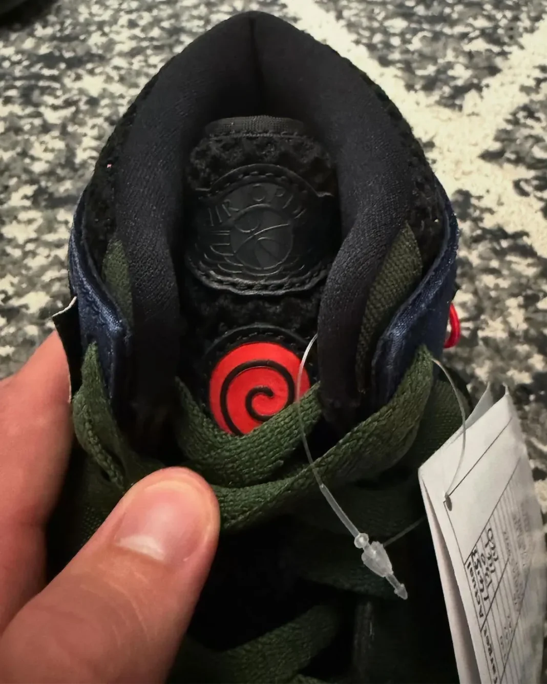 NARUTO × NIKE AIR JORDAN 1 HIGH UTILITY サンプルモデルが公開 (ナルト ナイキ エア ジョーダン 1 ハイ ユーティリティ)