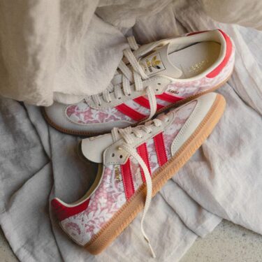【2025年 6/1 発売】LIBERTY × adidas Originals 2025 SS SAMBA OG "Cloud White" (リバティ アディダス オリジナルス サンバ 2025年 春夏) [JR8841]
