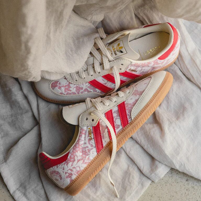 【2025年 6/1 発売】LIBERTY × adidas Originals 2025 SS SAMBA OG "Cloud White" (リバティ アディダス オリジナルス サンバ 2025年 春夏) [JR8841]