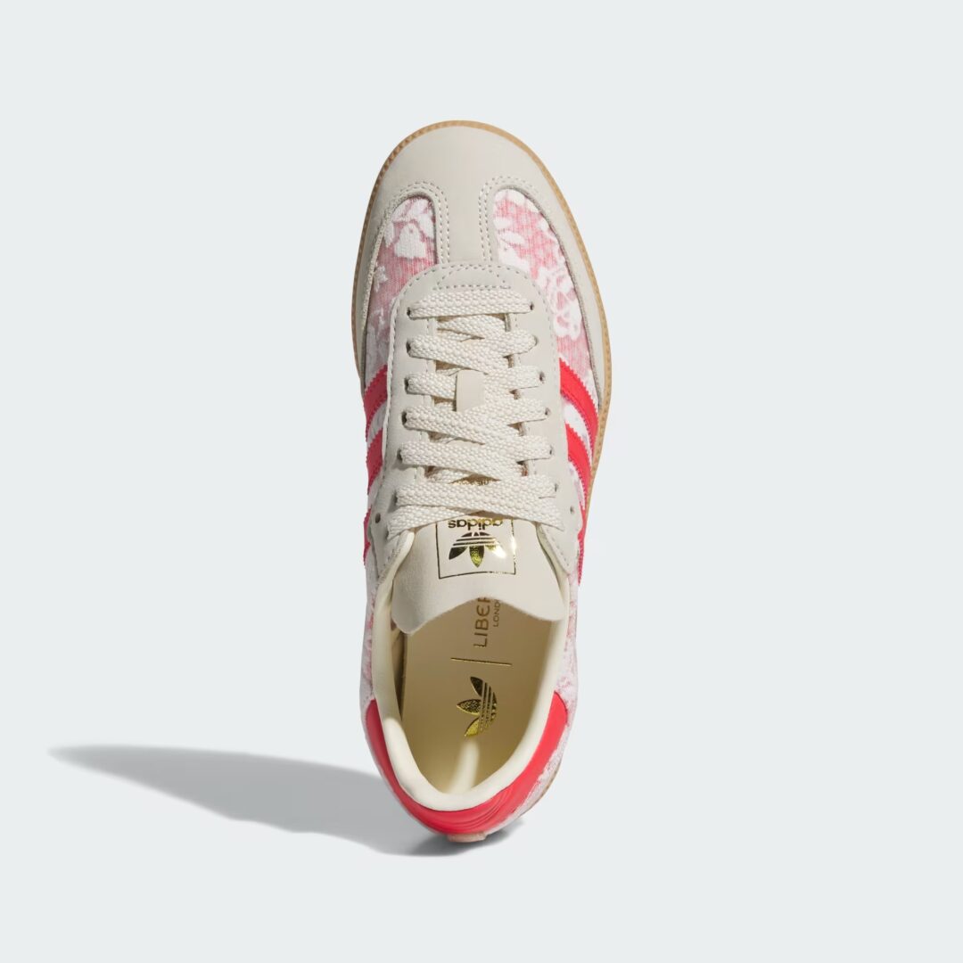 【2025年 6/1 発売】LIBERTY × adidas Originals 2025 SS SAMBA OG “Cloud White” (リバティ アディダス オリジナルス サンバ 2025年 春夏) [JR8841]