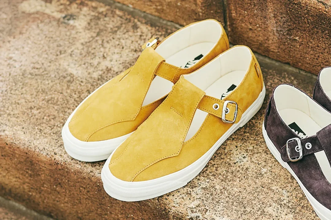 【2025年 6/13 発売】BILLY’S EXCLUSIVE VANS PREMIUM MARY JANE 93 “HARVEST GOLD/CHOCOLATE PLUM” (バンズ プレミアム メリージェーン) [VN000D8ZCHU/VN000D8ZBL2]