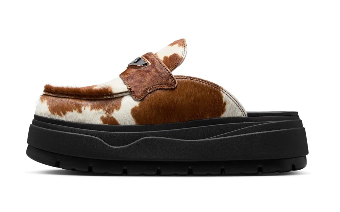 【2025年 秋 発売予定】NIKE W AIR JORDAN Loafer Mule “Cow Print” (ナイキ エア ジョーダン ローファー ミュール “カウプリント”) [IB1497-001]