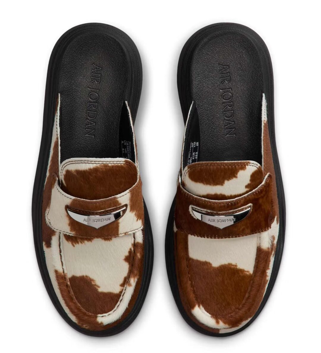 【2025年 秋 発売予定】NIKE W AIR JORDAN Loafer Mule “Cow Print” (ナイキ エア ジョーダン ローファー ミュール “カウプリント”) [IB1497-001]