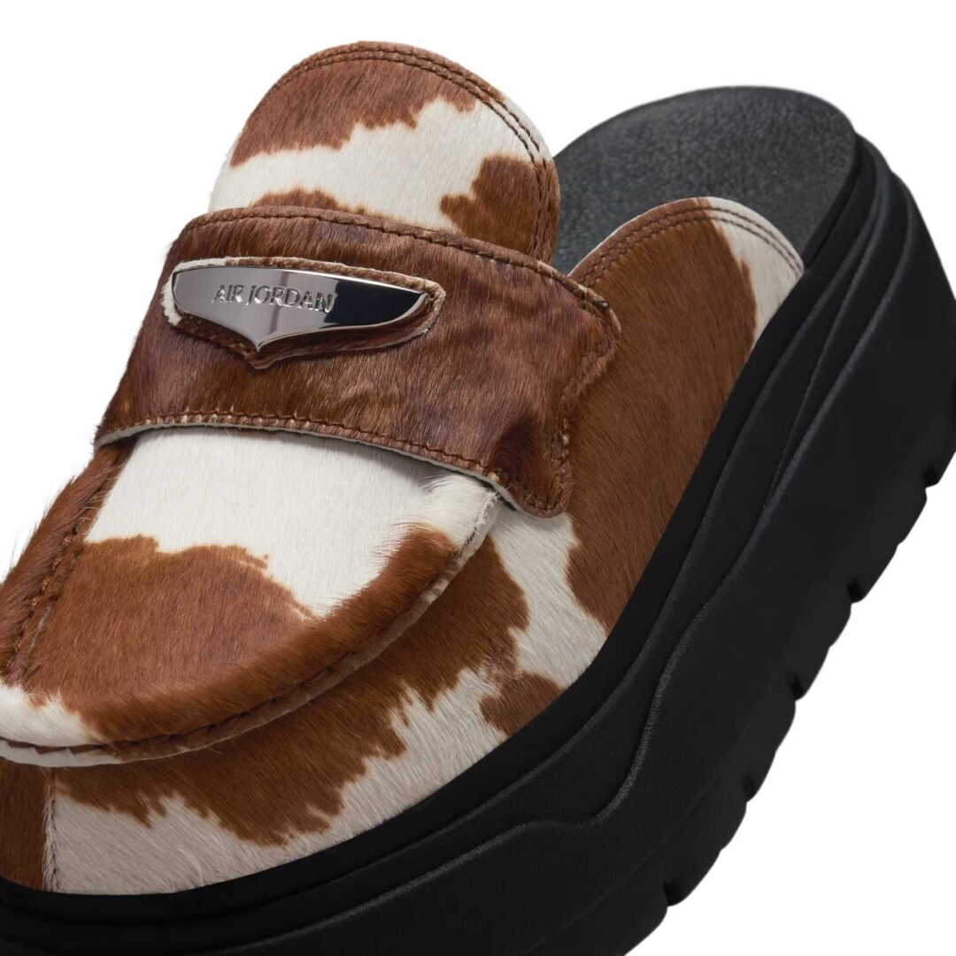 【2025年 秋 発売予定】NIKE W AIR JORDAN Loafer Mule “Cow Print” (ナイキ エア ジョーダン ローファー ミュール “カウプリント”) [IB1497-001]