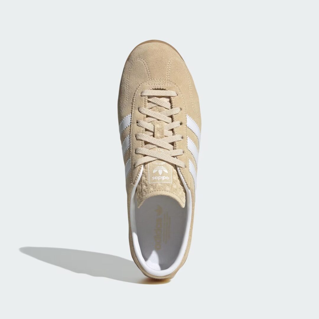 【2025年 6/27 発売】adidas Originals GAZELLE LO PRO “Sand Strata/Cloud White” (アディダス オリジナルス ガゼル ロー プロ “サンド/ホワイト”) [JR8889]