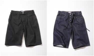 CAHLUMN "Selvedge Denim Baggy Shorts"が発売 (カウラム "セルビッジ デニム バギー ショーツ")