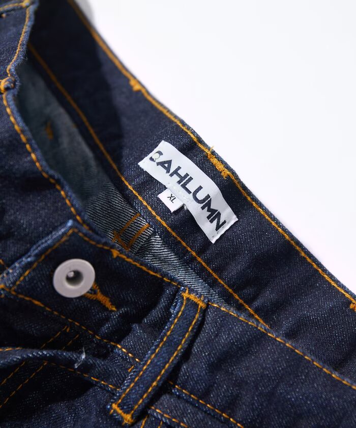CAHLUMN “Selvedge Denim Baggy Shorts”が発売 (カウラム “セルビッジ デニム バギー ショーツ”)