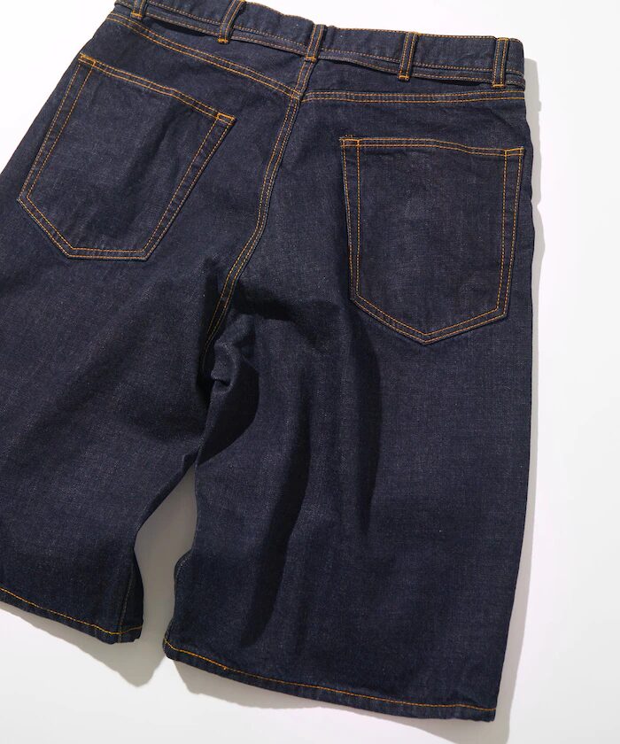 CAHLUMN “Selvedge Denim Baggy Shorts”が発売 (カウラム “セルビッジ デニム バギー ショーツ”)