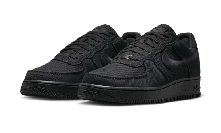 2025年 発売予定】NIKE AIR FORCE 1 LOW CANVAS “Triple Black
