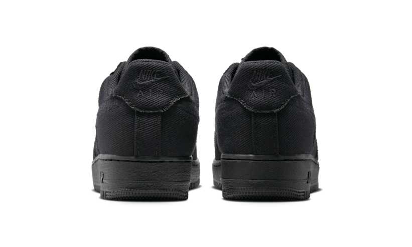 【2025年 発売予定】NIKE AIR FORCE 1 LOW CANVAS “Triple Black” (ナイキ エア フォース 1 ロー キャンバス “トリプルブラック”) [HV1204-002]