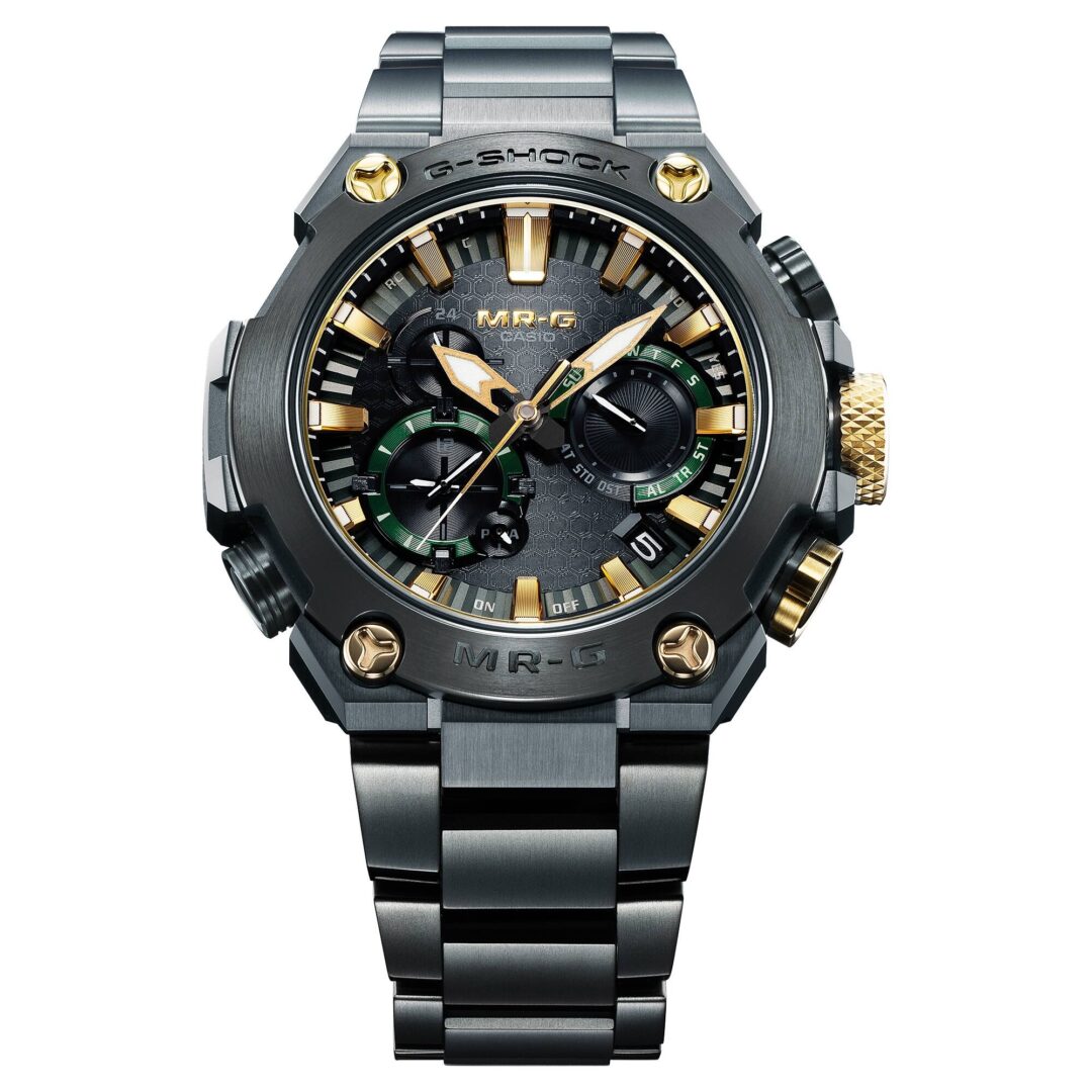 G-SHOCK 最上級ラインから日本の伝統色「鐵色（くろがねいろ）」をテーマにした “MRG-B2000BG-3AJR”が2025年 6/6 発売 (Gショック ジーショック)