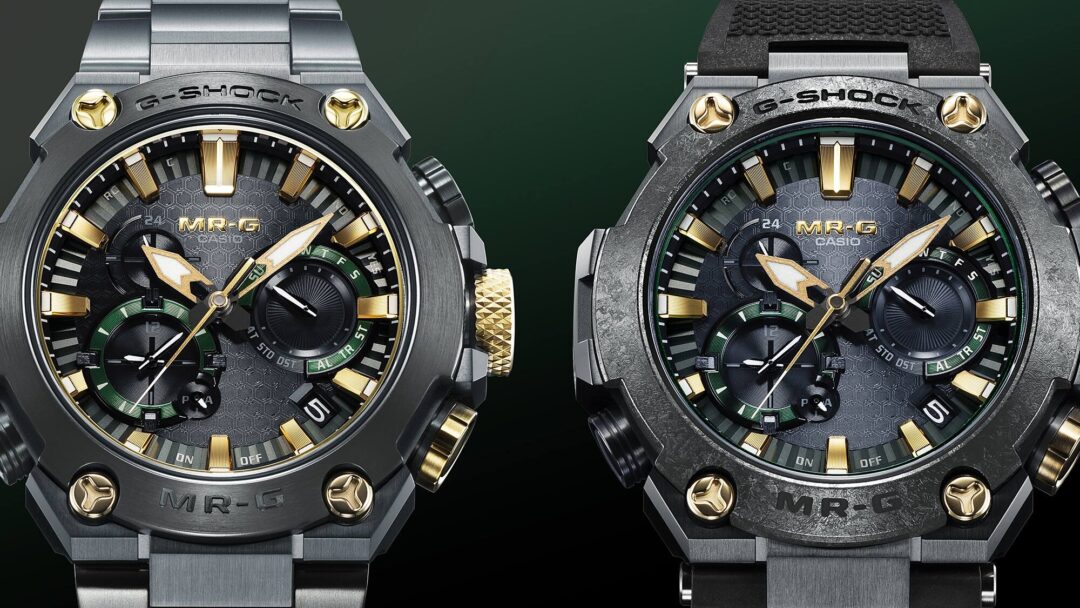 G-SHOCK 最上級ラインから日本の伝統色「鐵色（くろがねいろ）」をテーマにした “MRG-B2000BG-3AJR”が2025年 6/6 発売 (Gショック ジーショック)