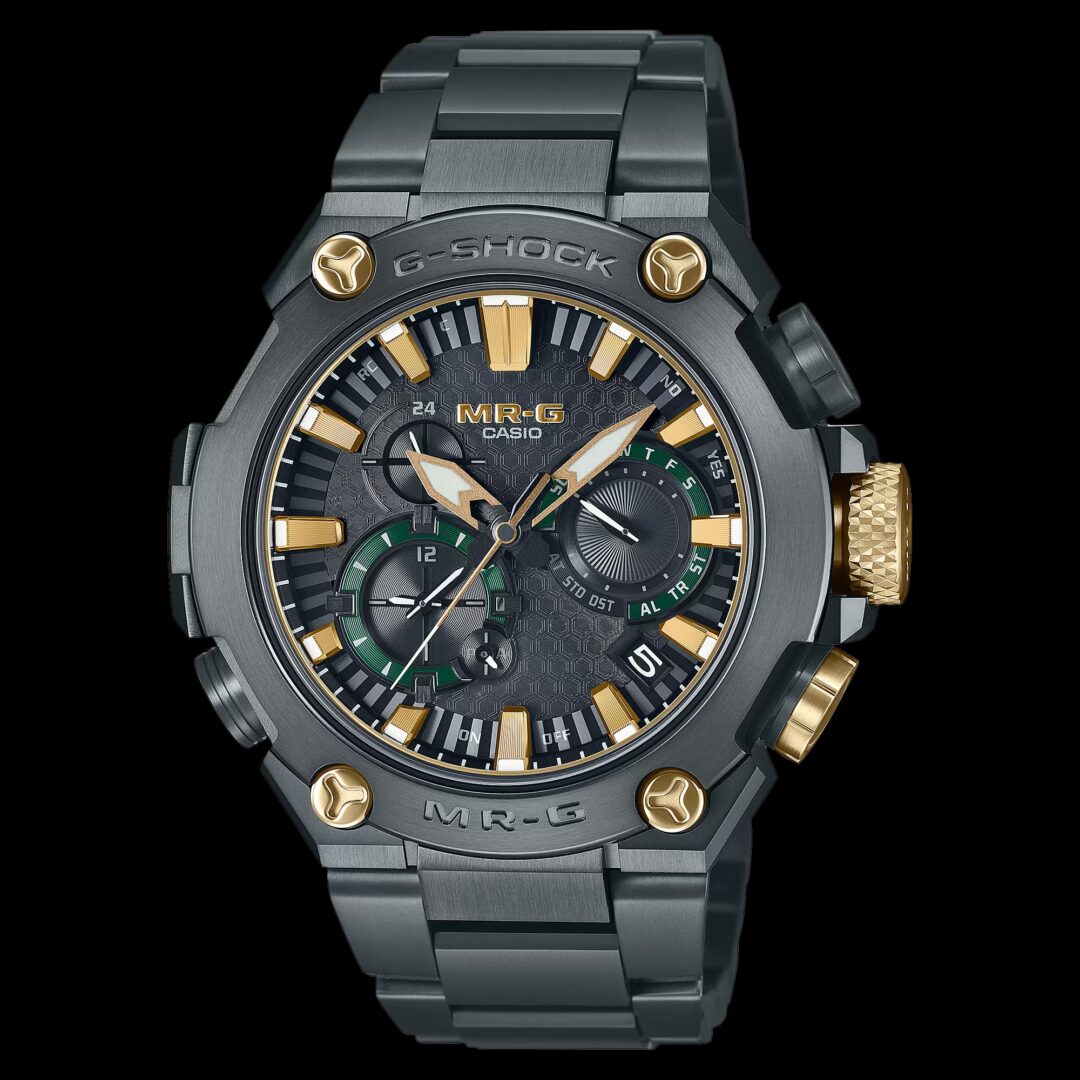 G-SHOCK 最上級ラインから日本の伝統色「鐵色（くろがねいろ）」をテーマにした “MRG-B2000BG-3AJR”が2025年 6/6 発売 (Gショック ジーショック)