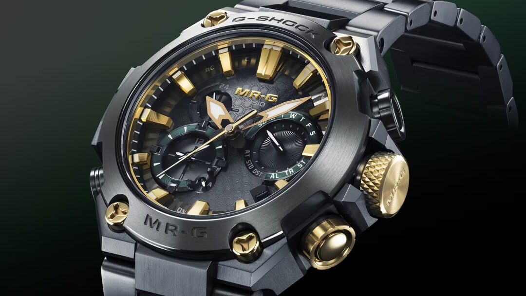 G-SHOCK 最上級ラインから日本の伝統色「鐵色（くろがねいろ）」をテーマにした “MRG-B2000BG-3AJR”が2025年 6/6 発売 (Gショック ジーショック)