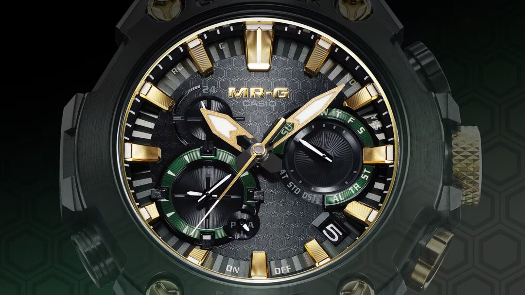 G-SHOCK 最上級ラインから日本の伝統色「鐵色（くろがねいろ）」をテーマにした “MRG-B2000BG-3AJR”が2025年 6/6 発売 (Gショック ジーショック)