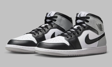 【2025年 6/14 発売】NIKE AIR JORDAN 1 MID “Barons/Light Smoke Grey” (ナイキ エア ジョーダン 1 ミッド “バロンズ/ホワイト/ブラック/グレー”) [DQ8426-101]