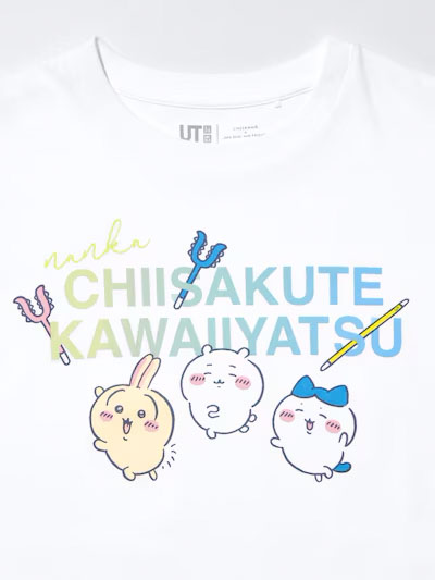 UNIQLO UTから「ちいかわ x ナガノのくま」コラボコレクションが2025年 6月下旬 発売 (ユニクロ)
