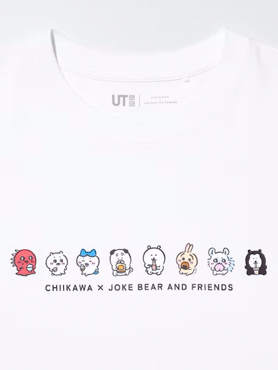 UNIQLO UTから「ちいかわ x ナガノのくま」コラボコレクションが2025年 6月下旬 発売 (ユニクロ)