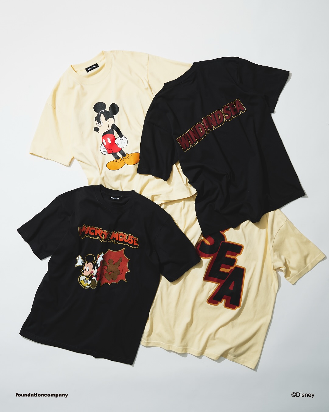 WIND AND SEA × Disney 2025 SS 最新コラボが2025年 6/21 発売 (ウィンダンシー ディズニー)