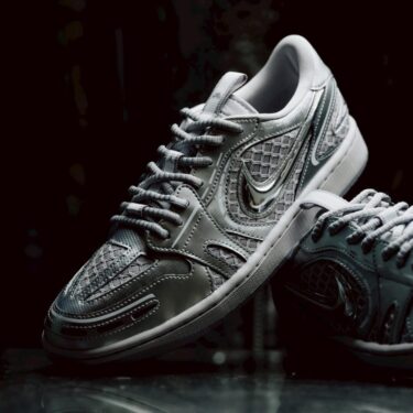 【2025年 7/1 発売】NIKE W AIR JORDAN 1 LOW METHOD OF MAKE “Neutral GrayMetallic Silver” (ナイキ ウィメンズ エア ジョーダン 1 ロー MM “メソッドオブメイク/グレー/シルバー”) [HQ2186-002]