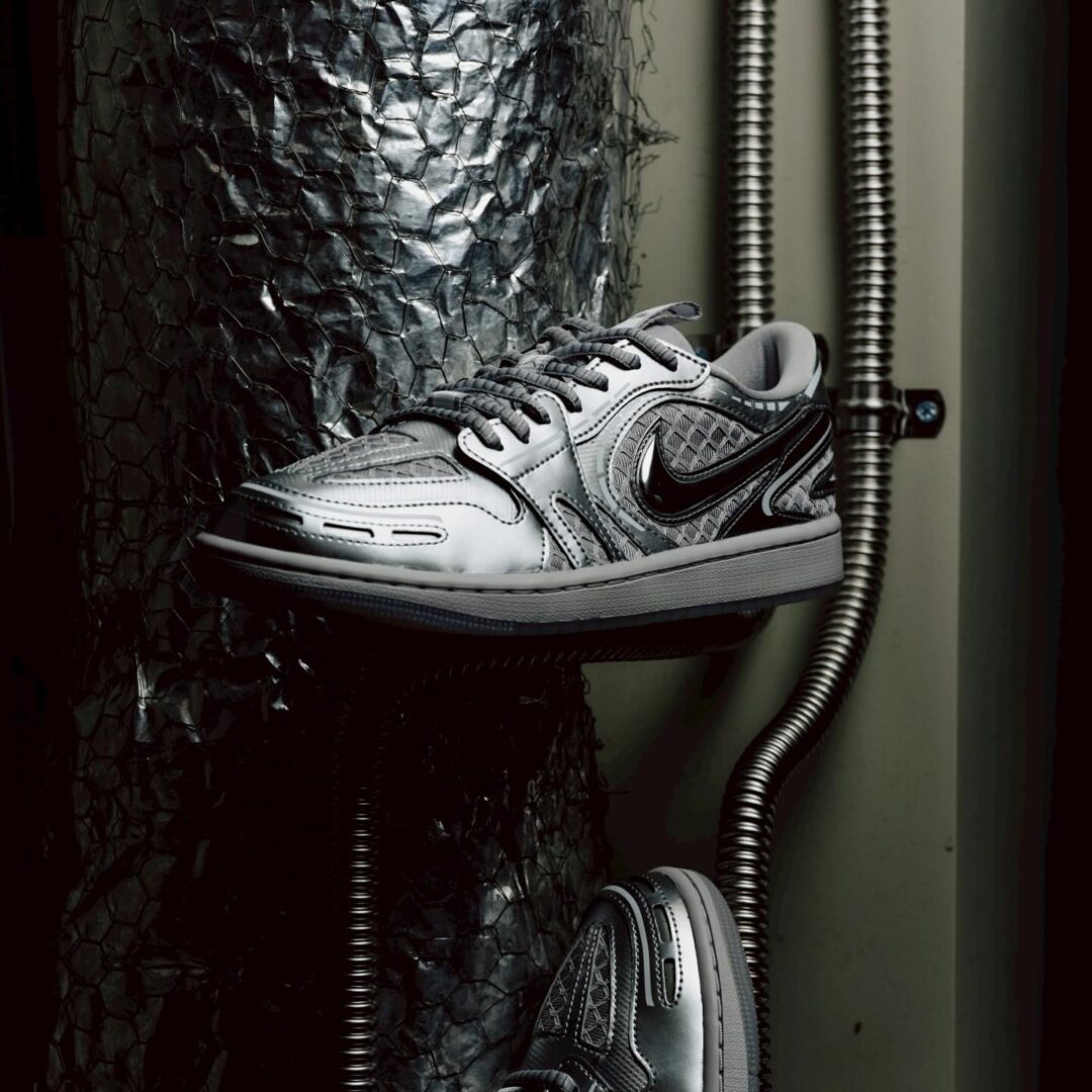 【2025年 7/1 発売】NIKE W AIR JORDAN 1 LOW METHOD OF MAKE “Neutral GrayMetallic Silver” (ナイキ ウィメンズ エア ジョーダン 1 ロー MM “メソッドオブメイク/グレー/シルバー”) [HQ2186-002]